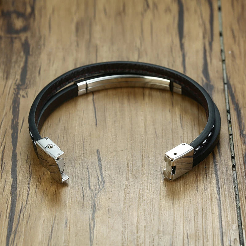 Nerva leather bracelet