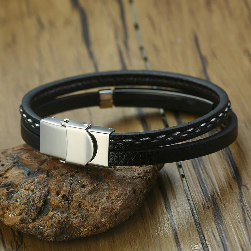 Nerva leather bracelet