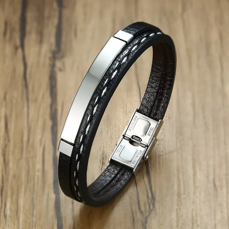 Nerva leather bracelet