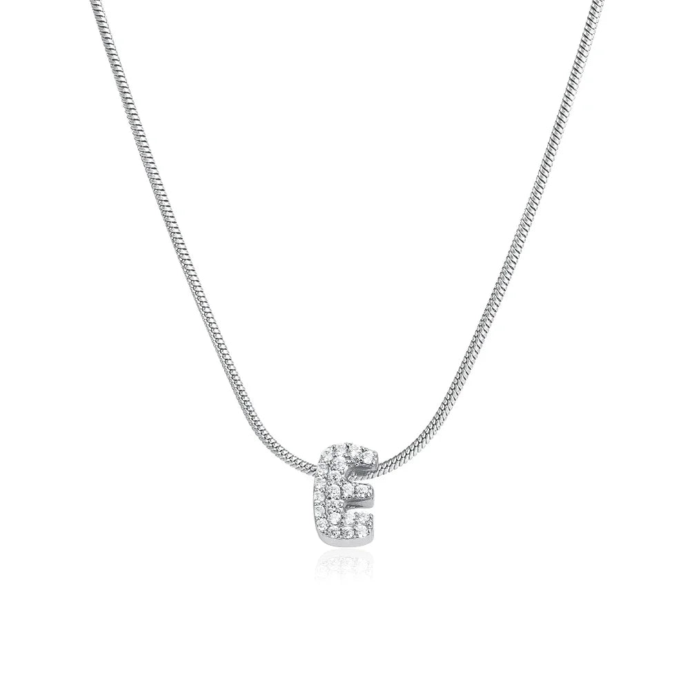 Nerva custom letter necklace