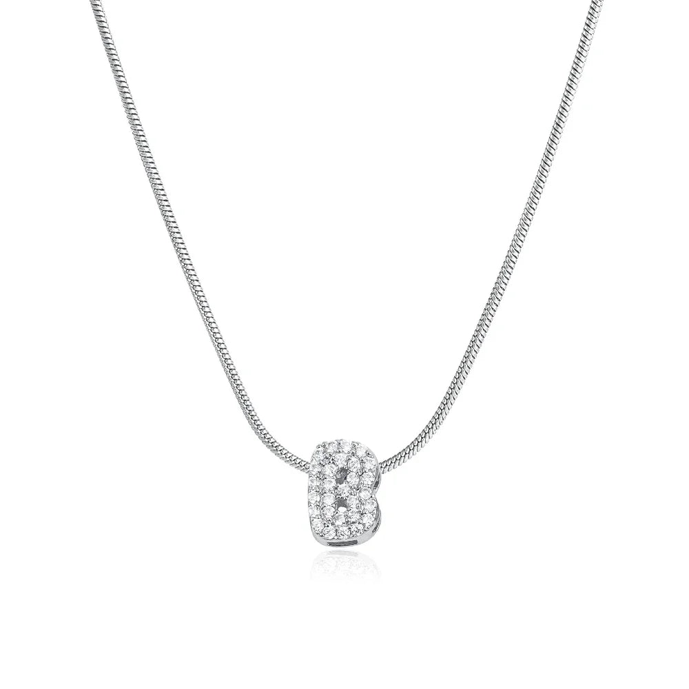 Nerva custom letter necklace