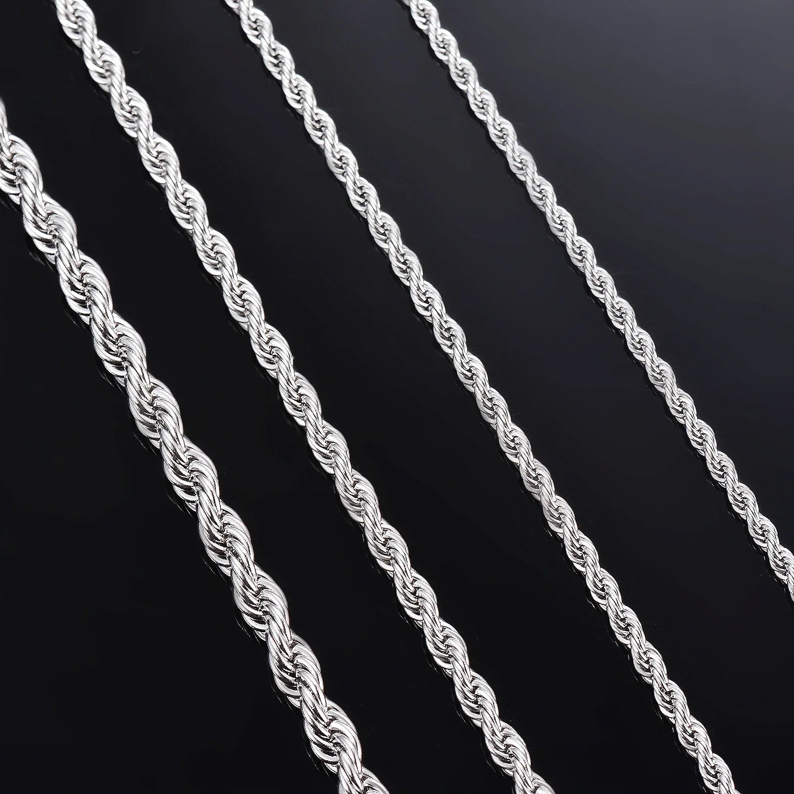 Nerva silver chain