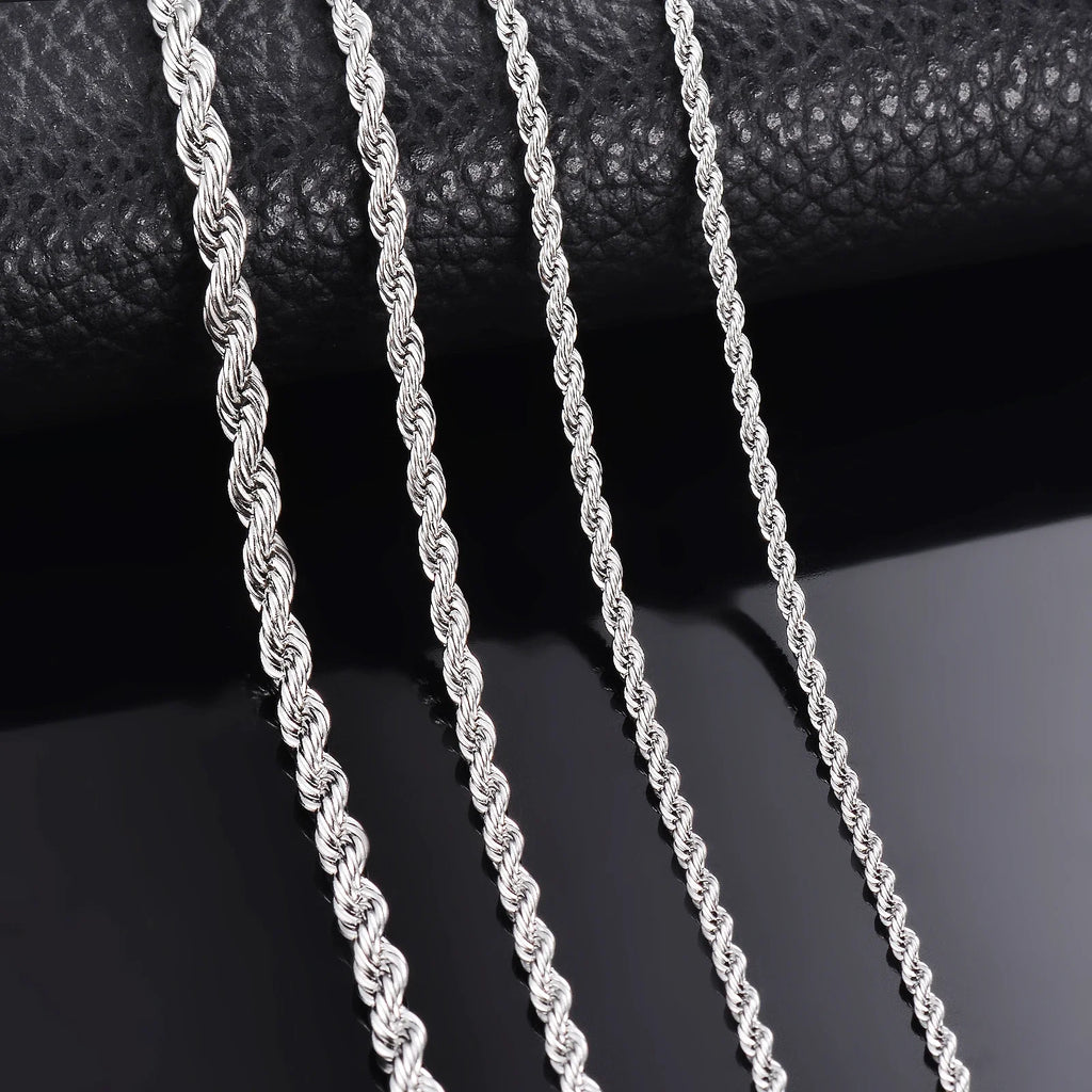 Nerva silver chain