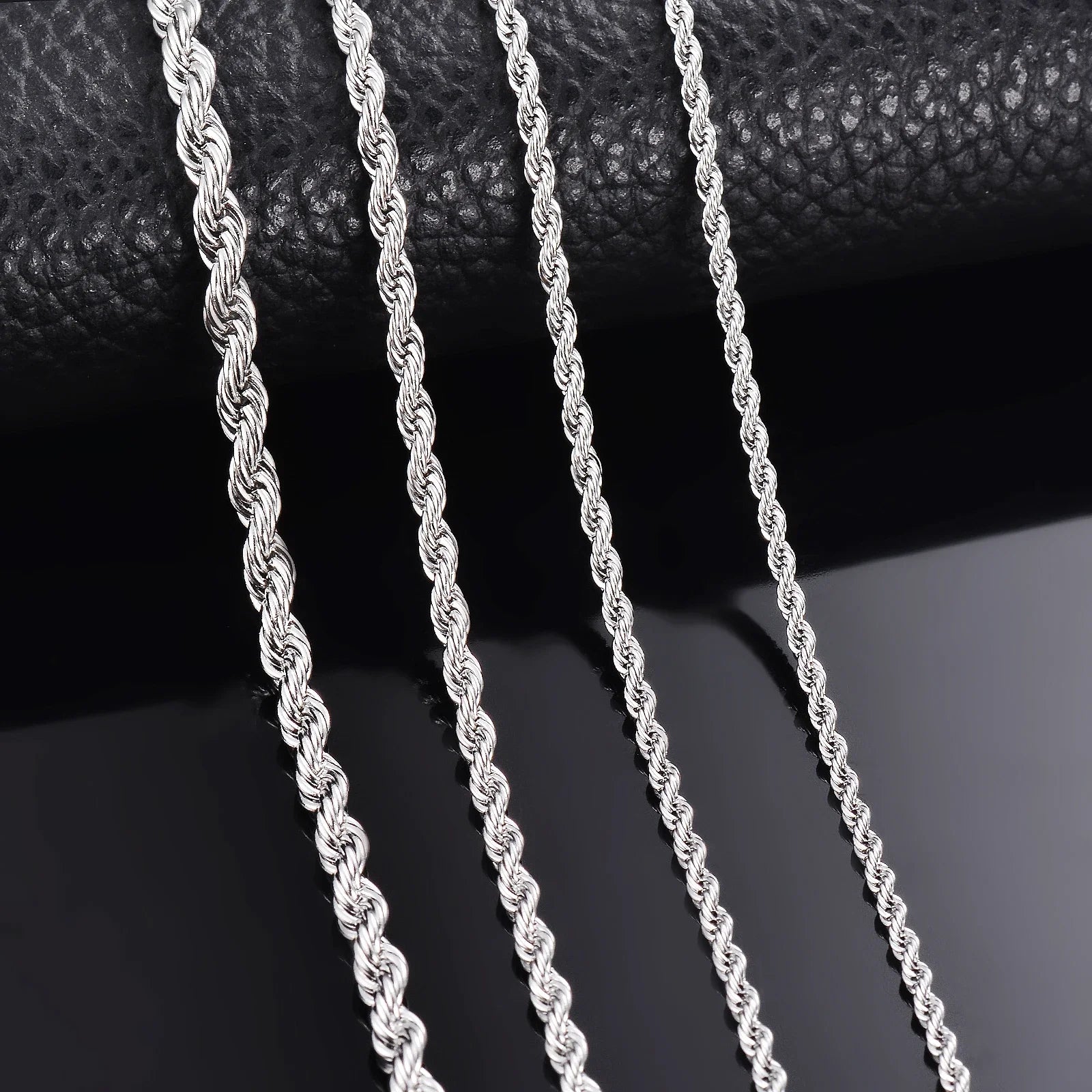 Nerva silver chain
