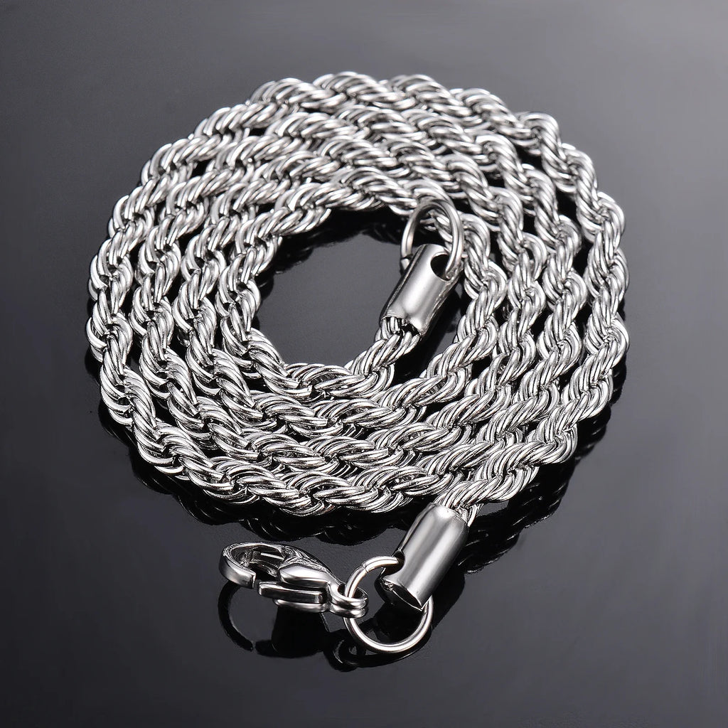 Nerva silver chain