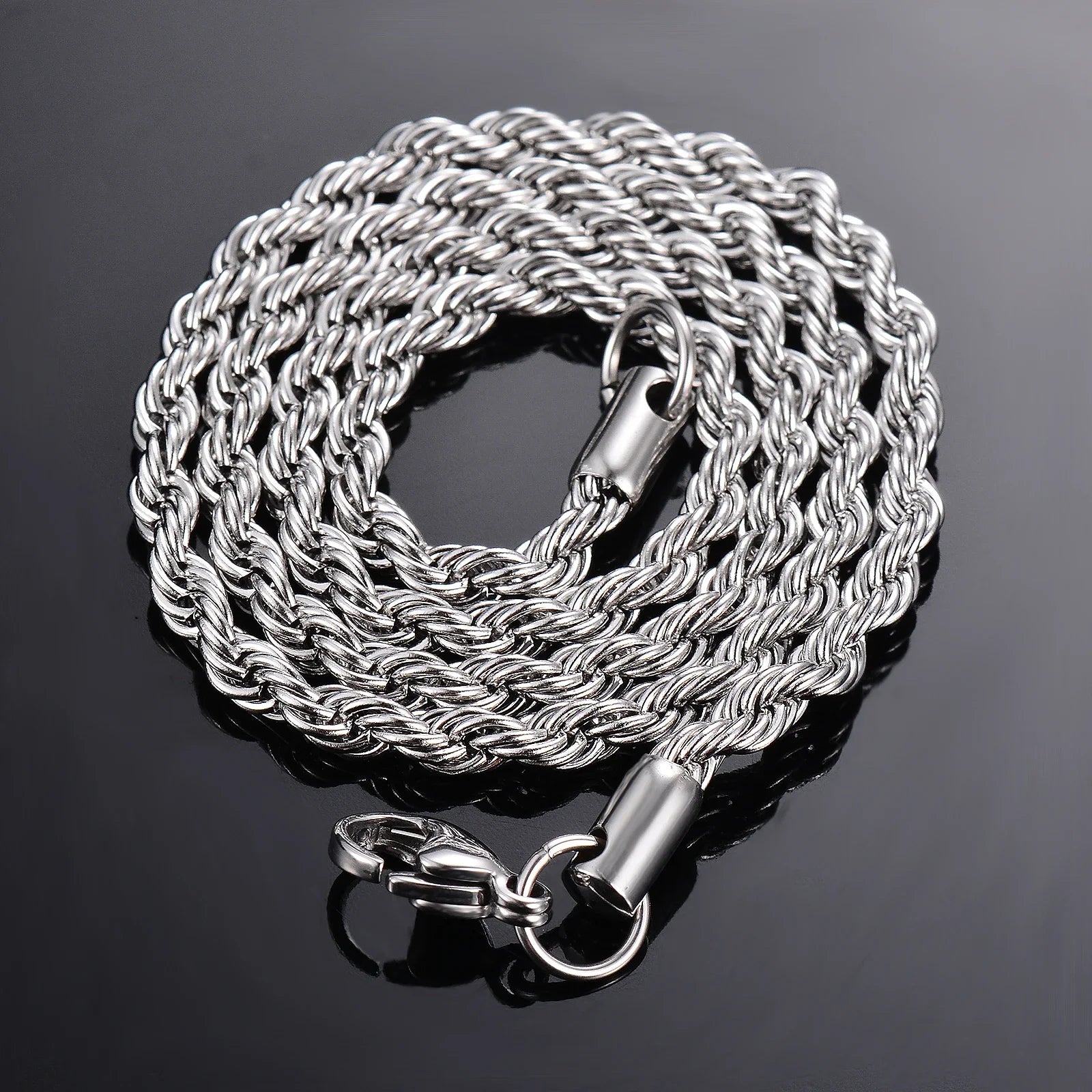 Nerva silver chain